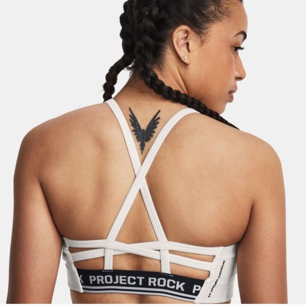 Under Armour Project Rock Sports Bra Small